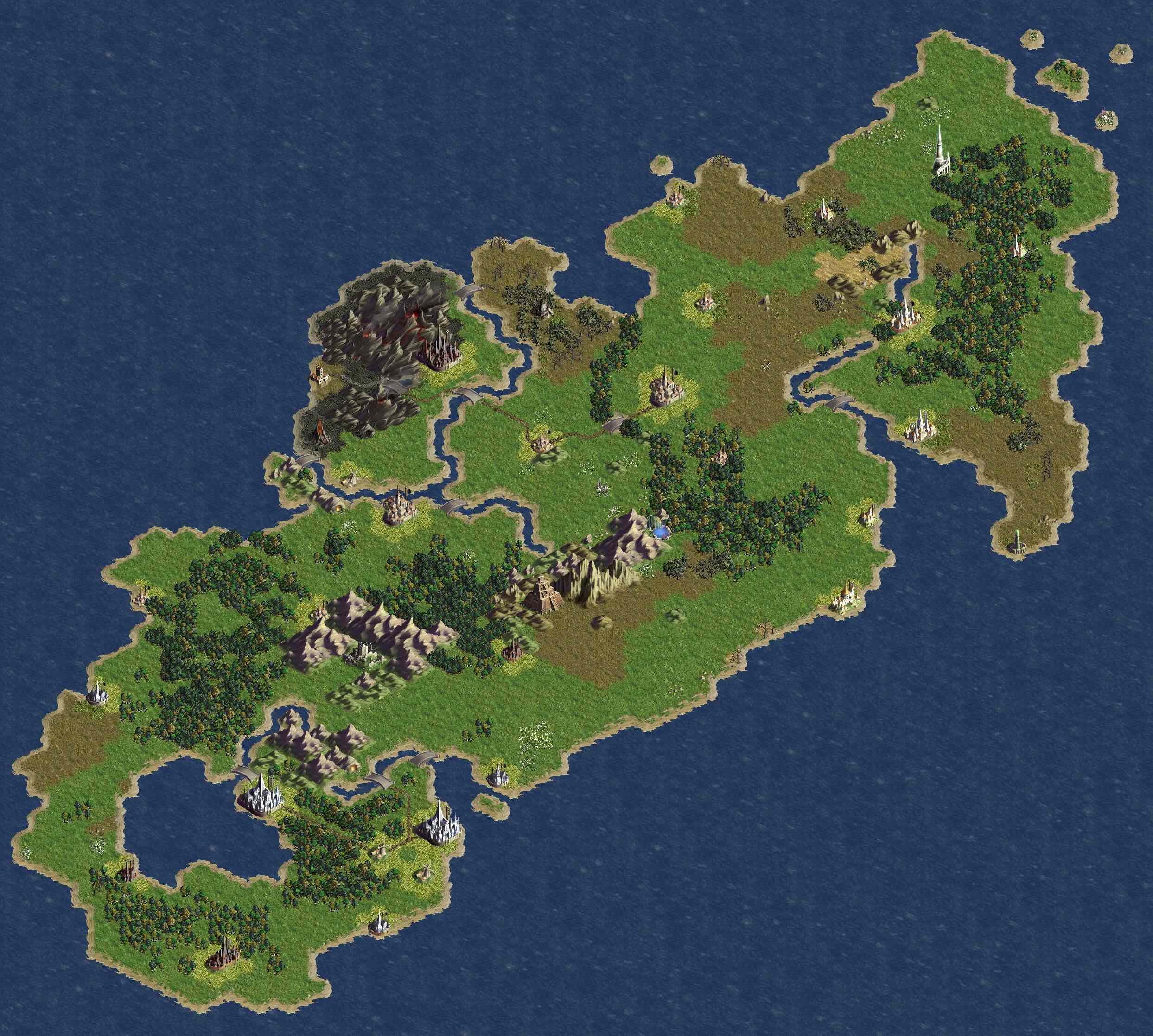 East Island Map